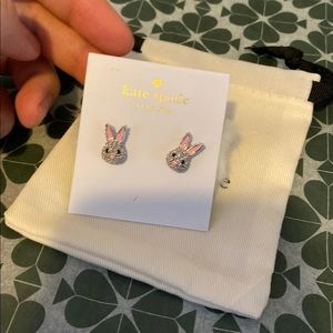 Kate Spade Make Magic Rabbit Reversible Earrings
